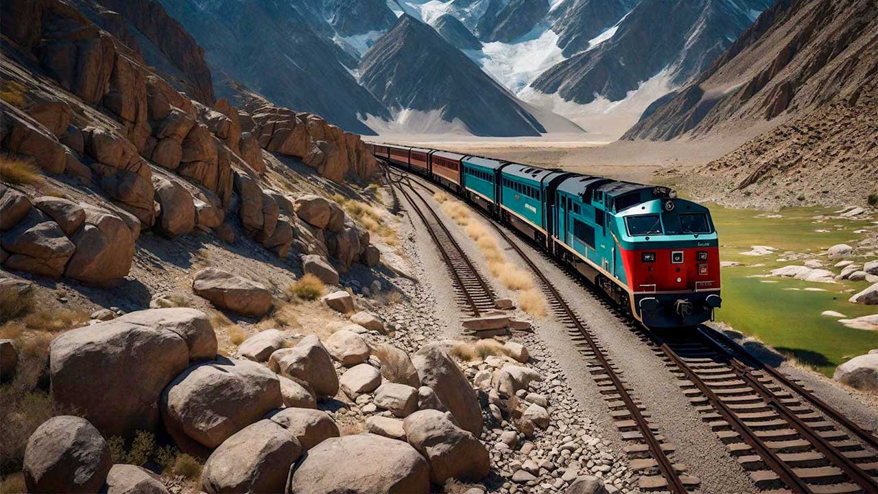 khaf-herat railway