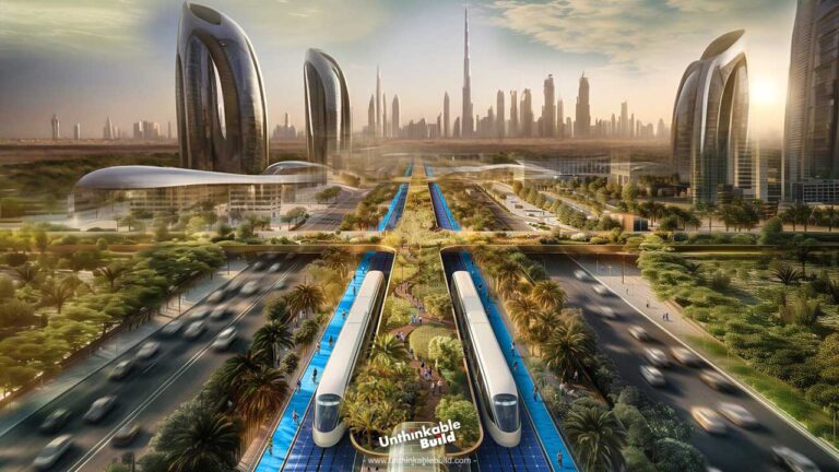 Dubai Green Spine: A 64-Kilometer-Long Green Highway for Dubai