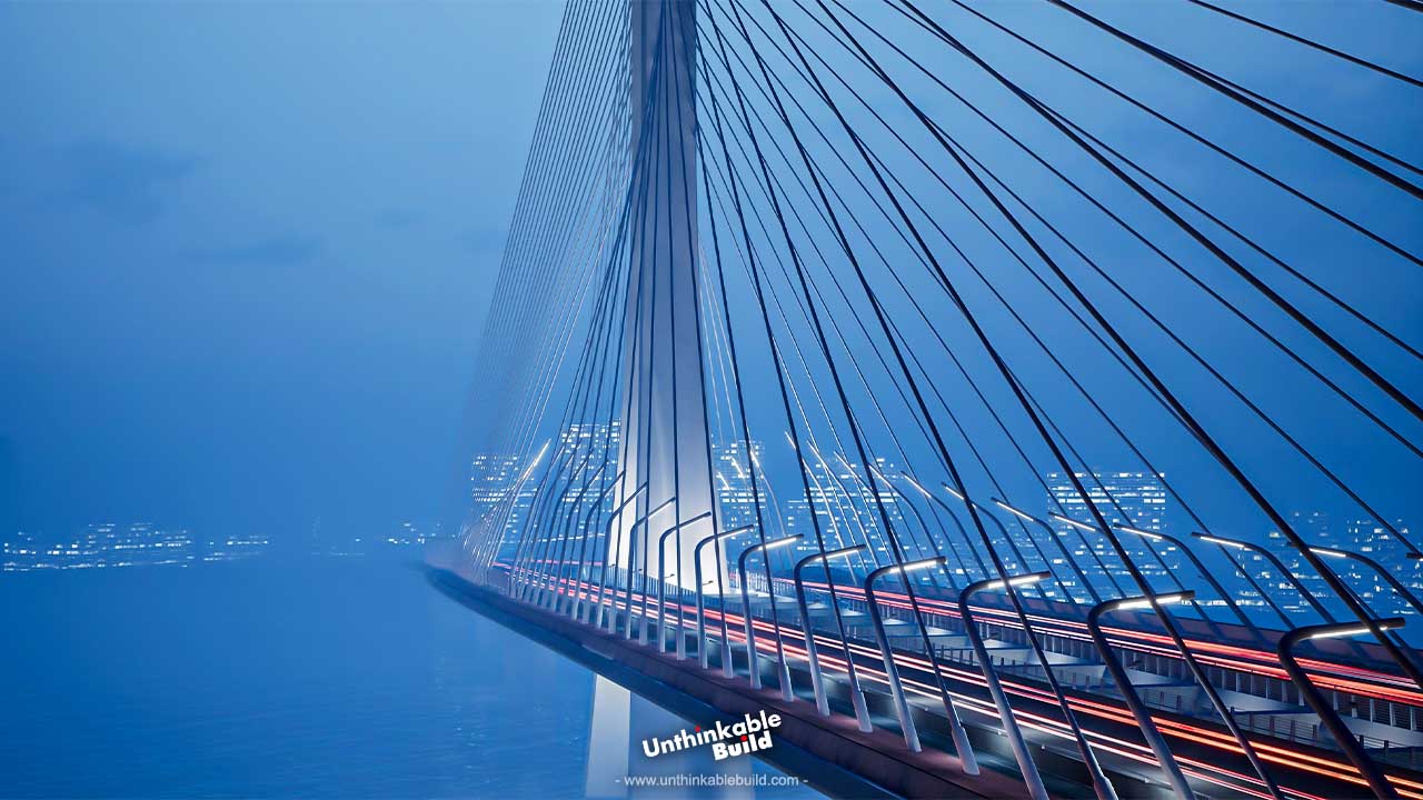 Inside Taiwan's Longest Cable Stayed Bridge in the World