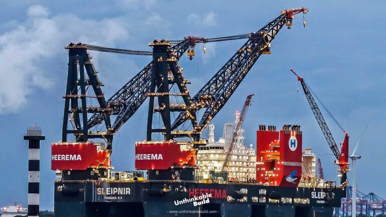 World’s Biggest Crane Ship